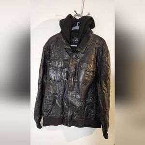 Black Rivet Jacket Men’s 2XL Black